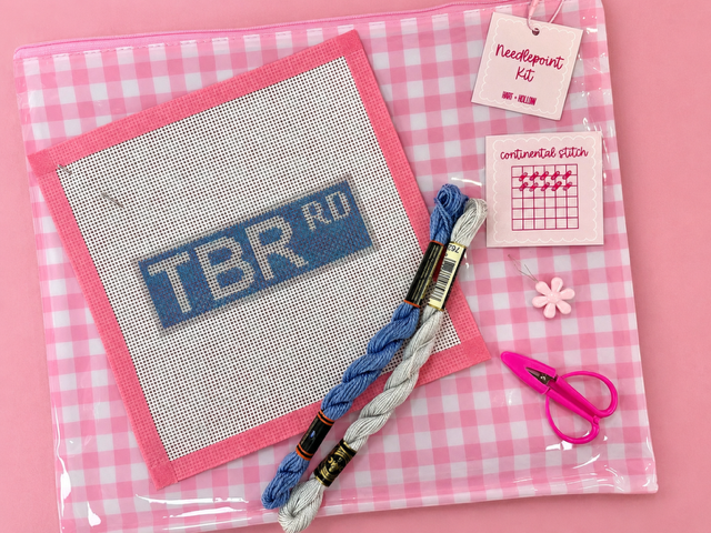 TBR Rd Needlepoint Kit