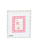 Gingham Baby Goose Needlepoint Canvas